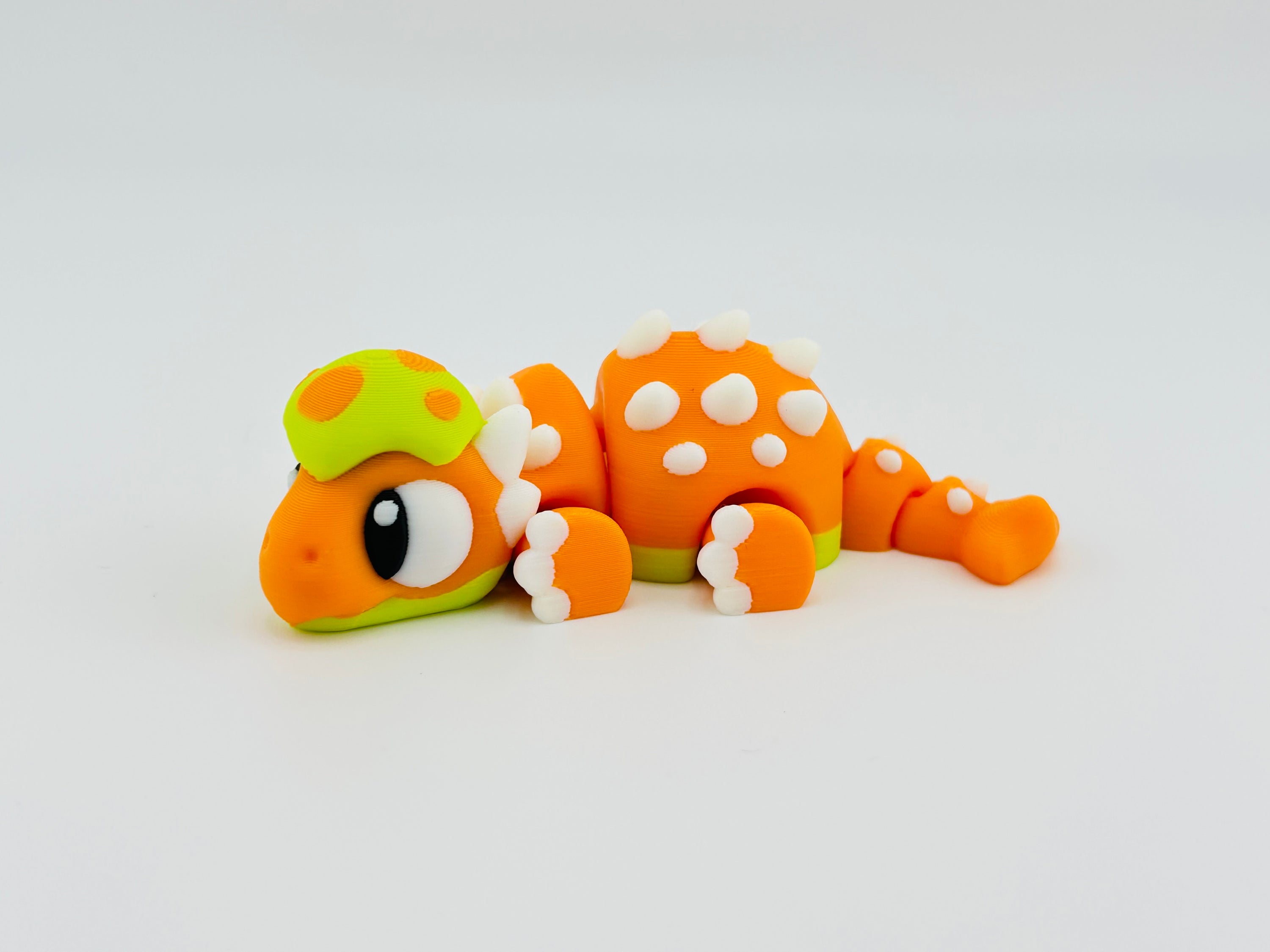 Baby Ankylosaurus Orange Green