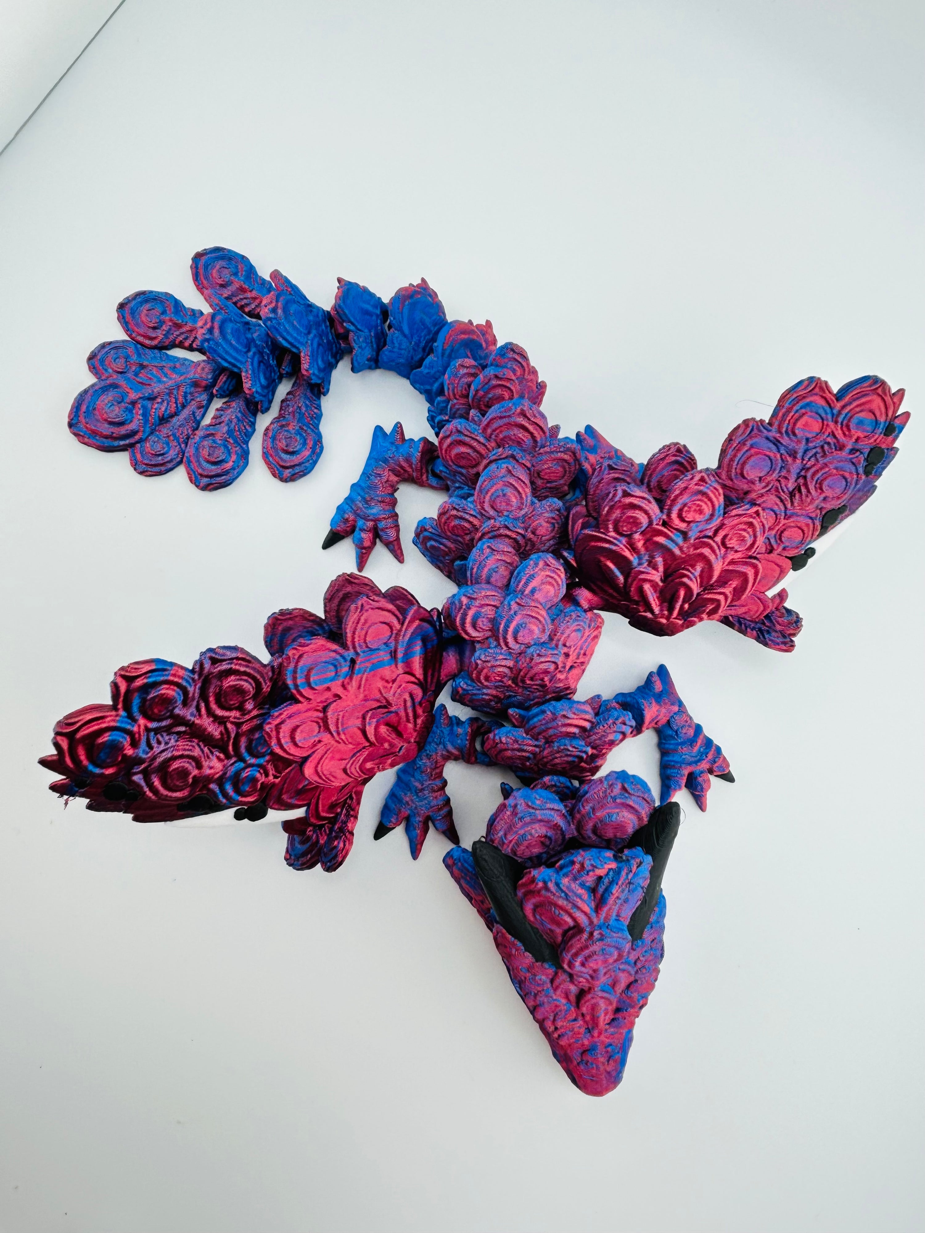 Baby Peacock Dragon Silk
