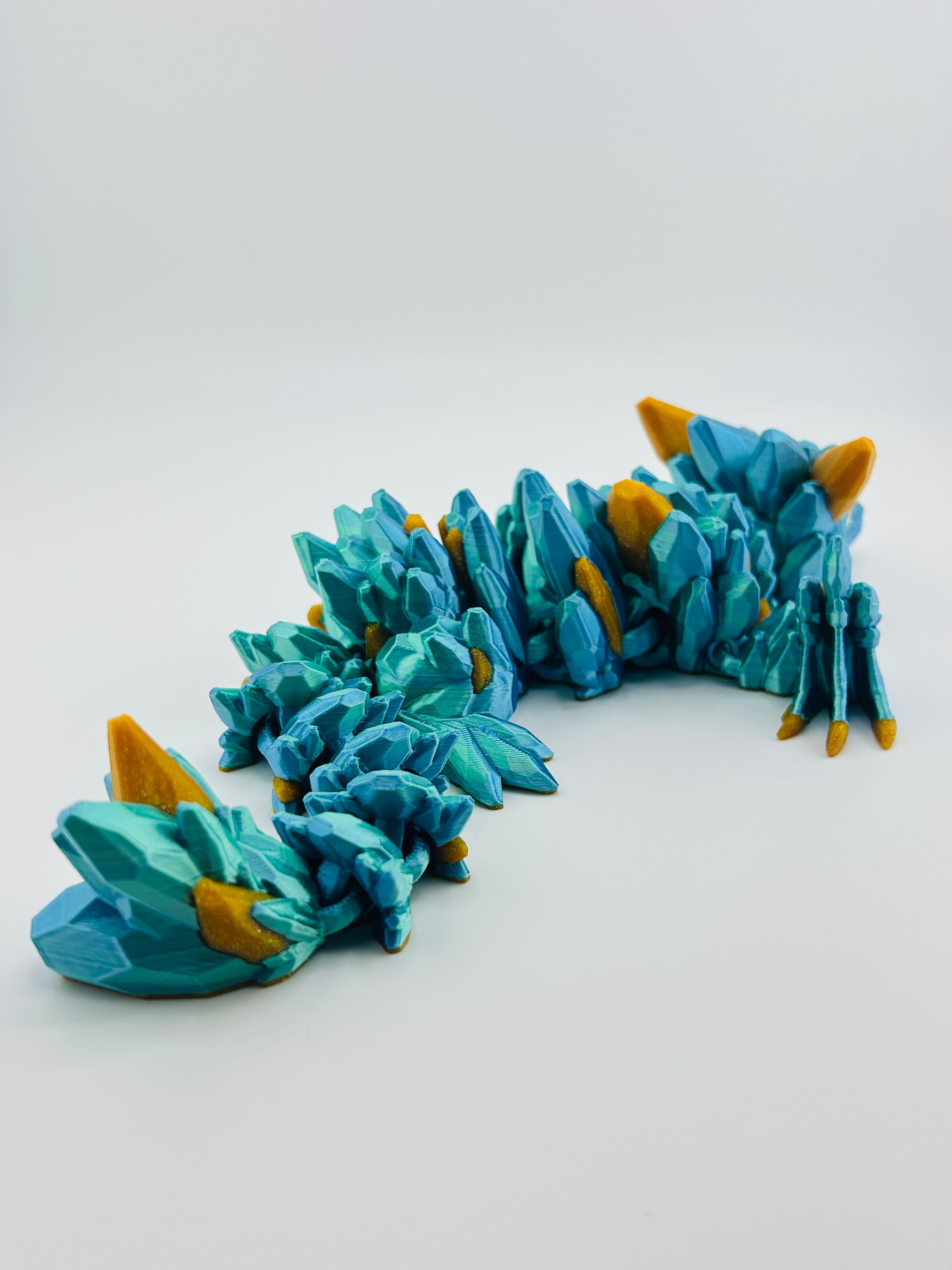 Baby Gemstone Dragon Teal