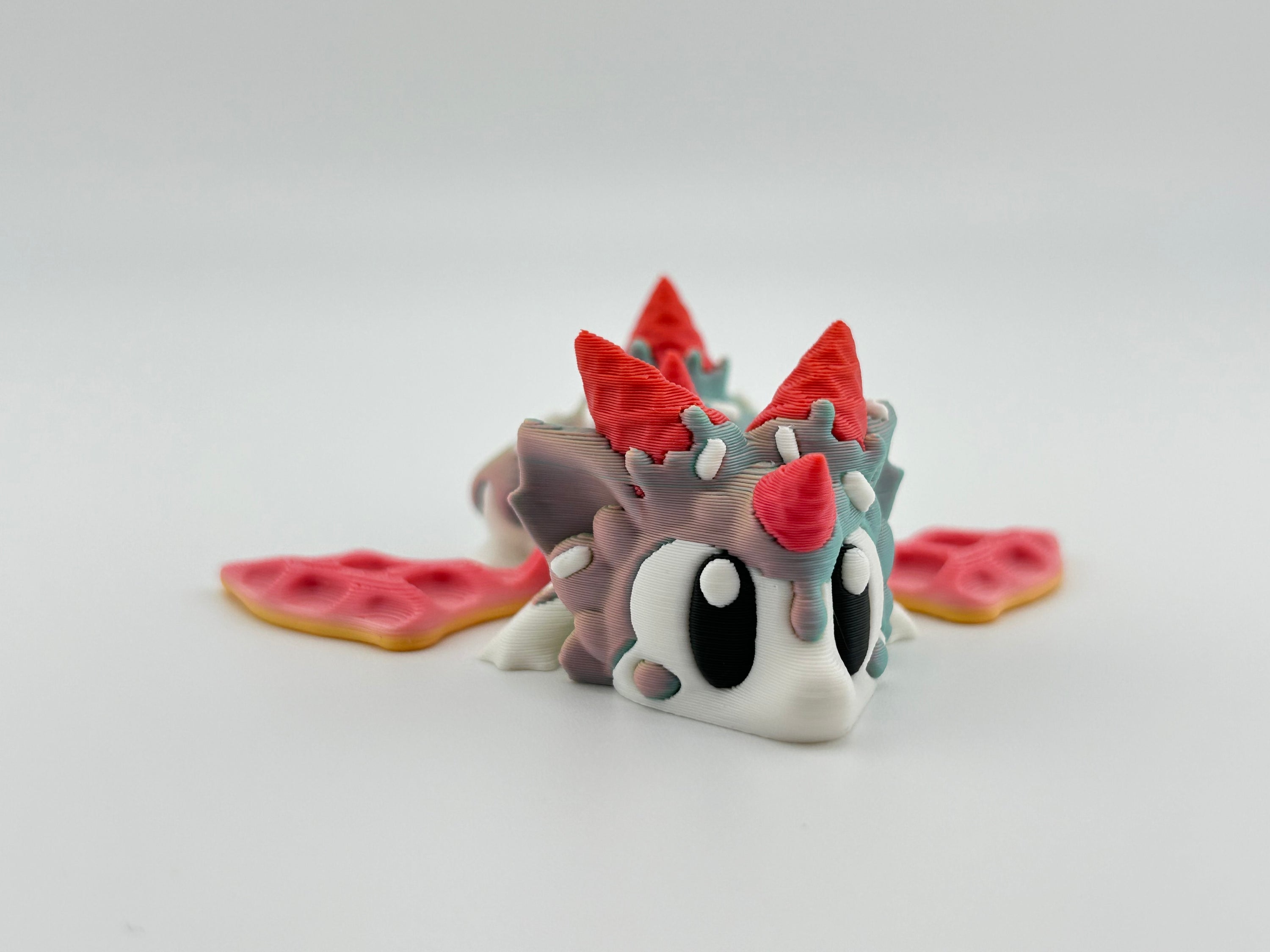 Sugar Rush Dragon Exclusive Gradient With Red Wings