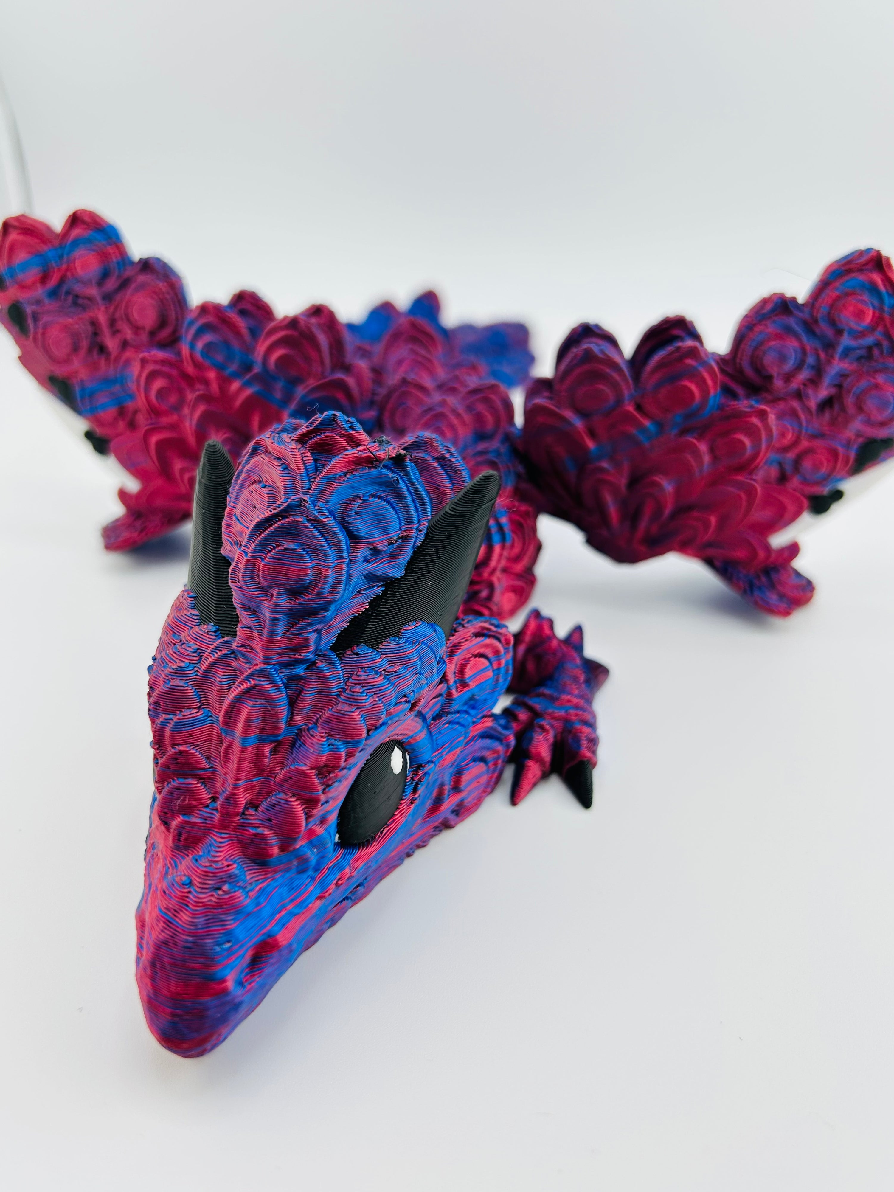 Baby Peacock Dragon Silk