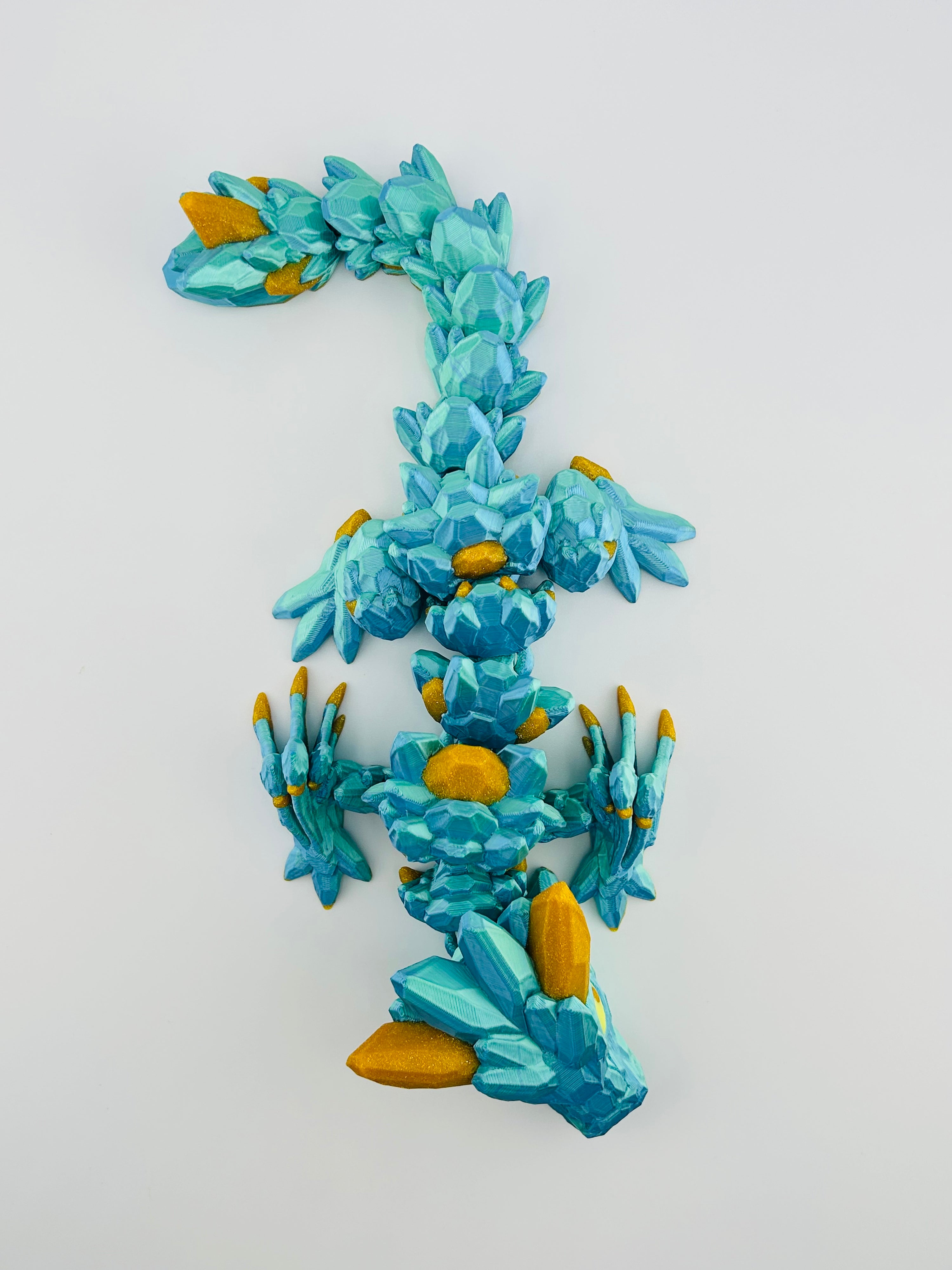 Baby Gemstone Dragon Teal