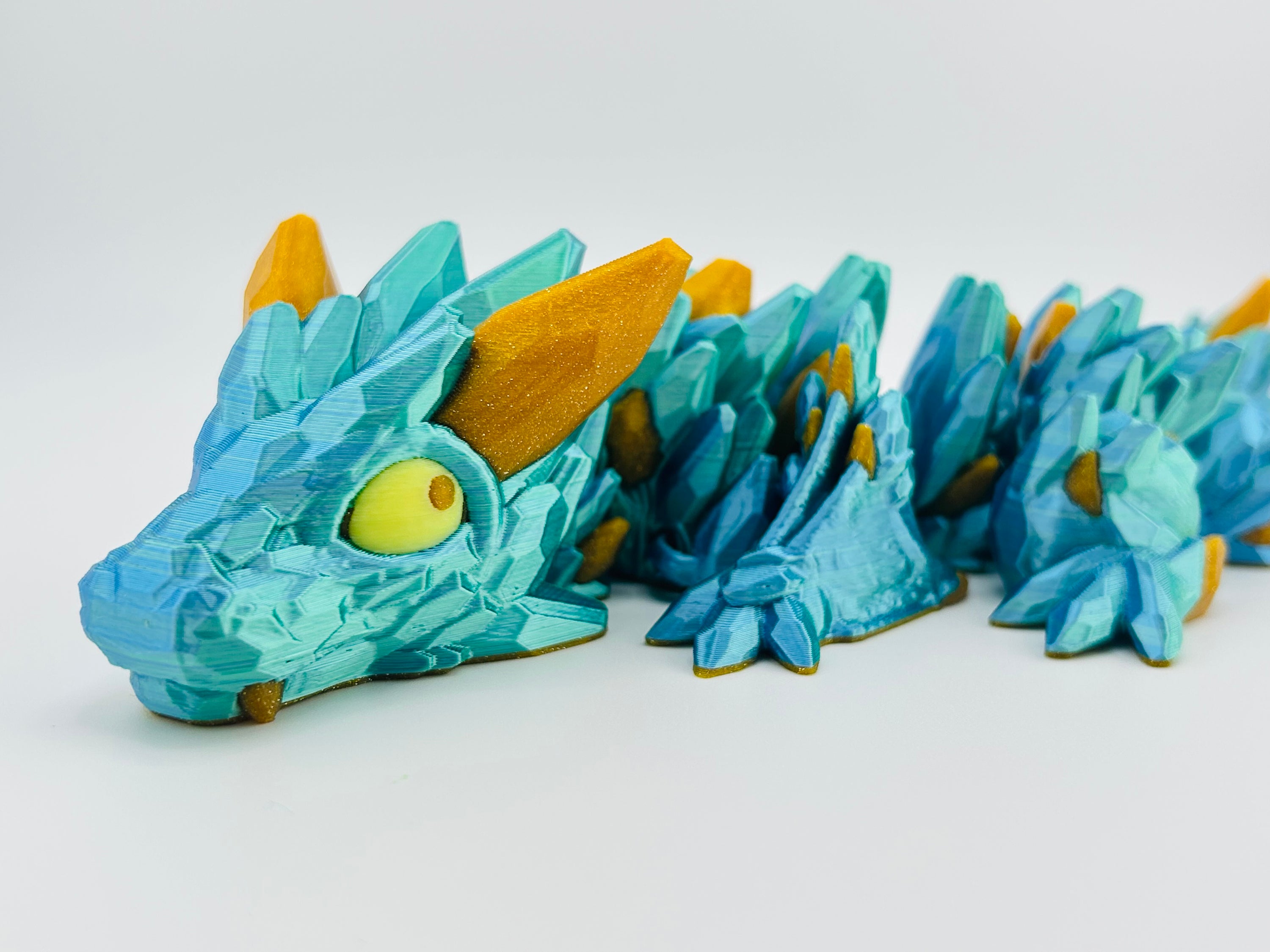 Baby Gemstone Dragon Teal