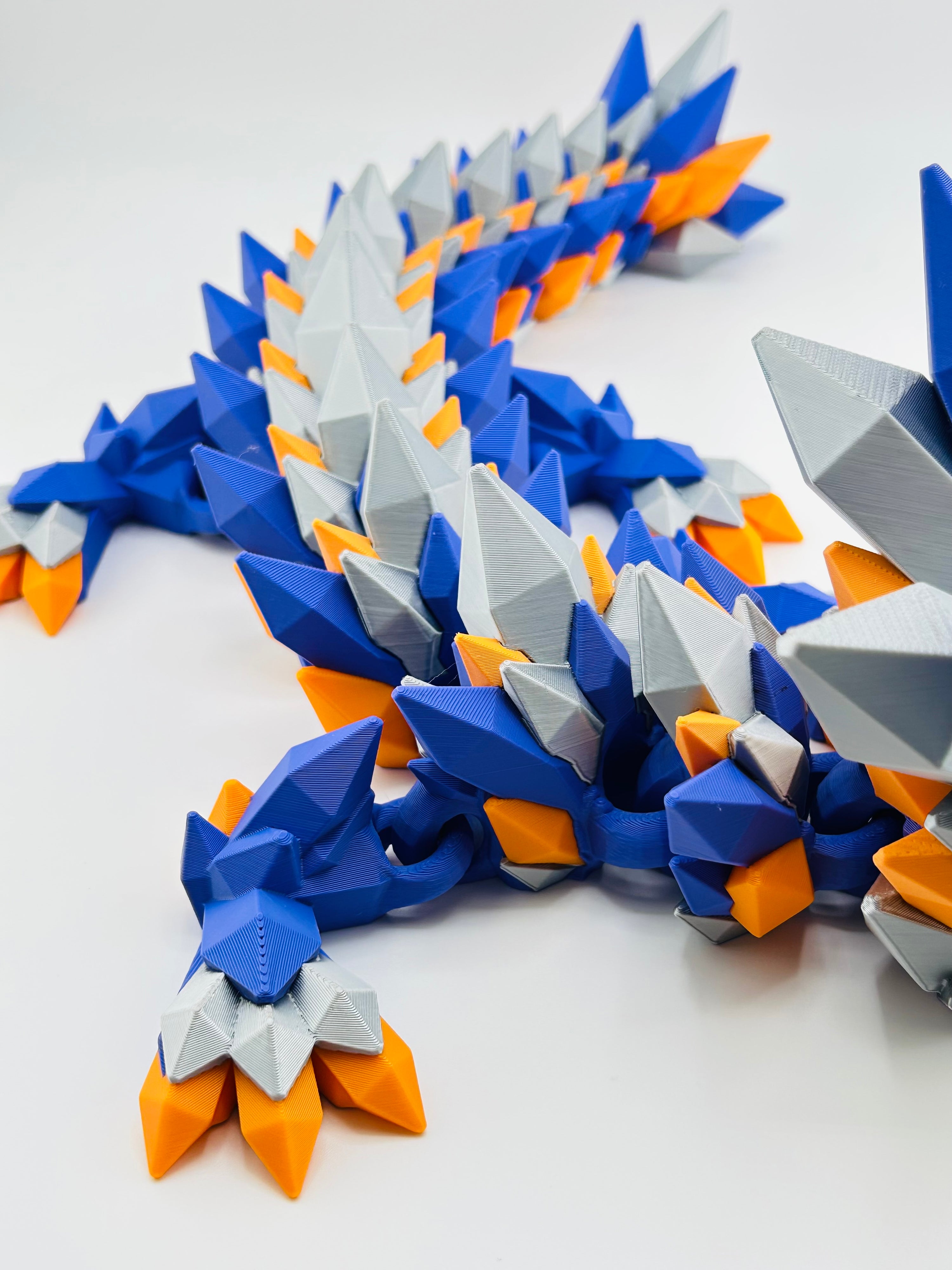 Baby Crystal Dragon XXL Blue
