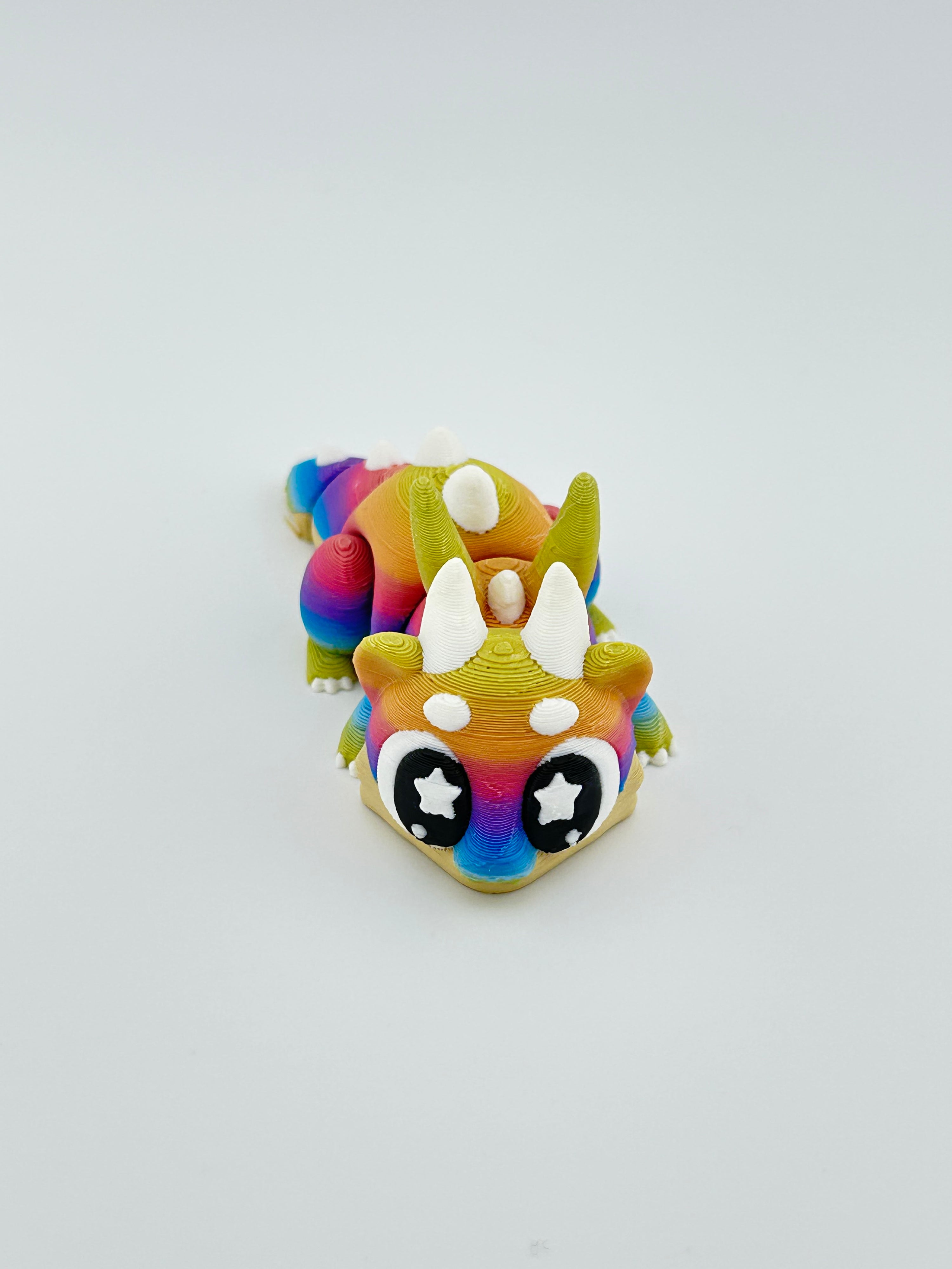 Rainbow Baby Chonky Dragon