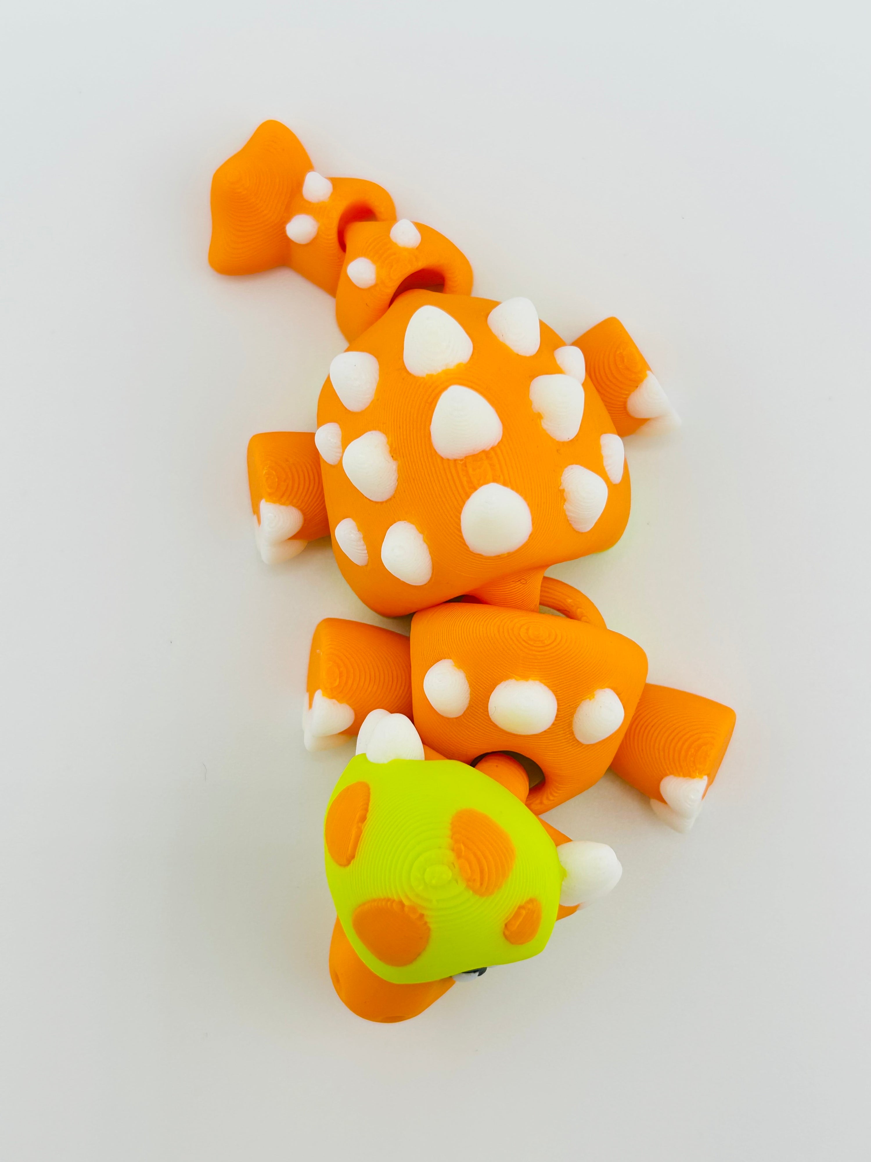 Baby Ankylosaurus Orange Green