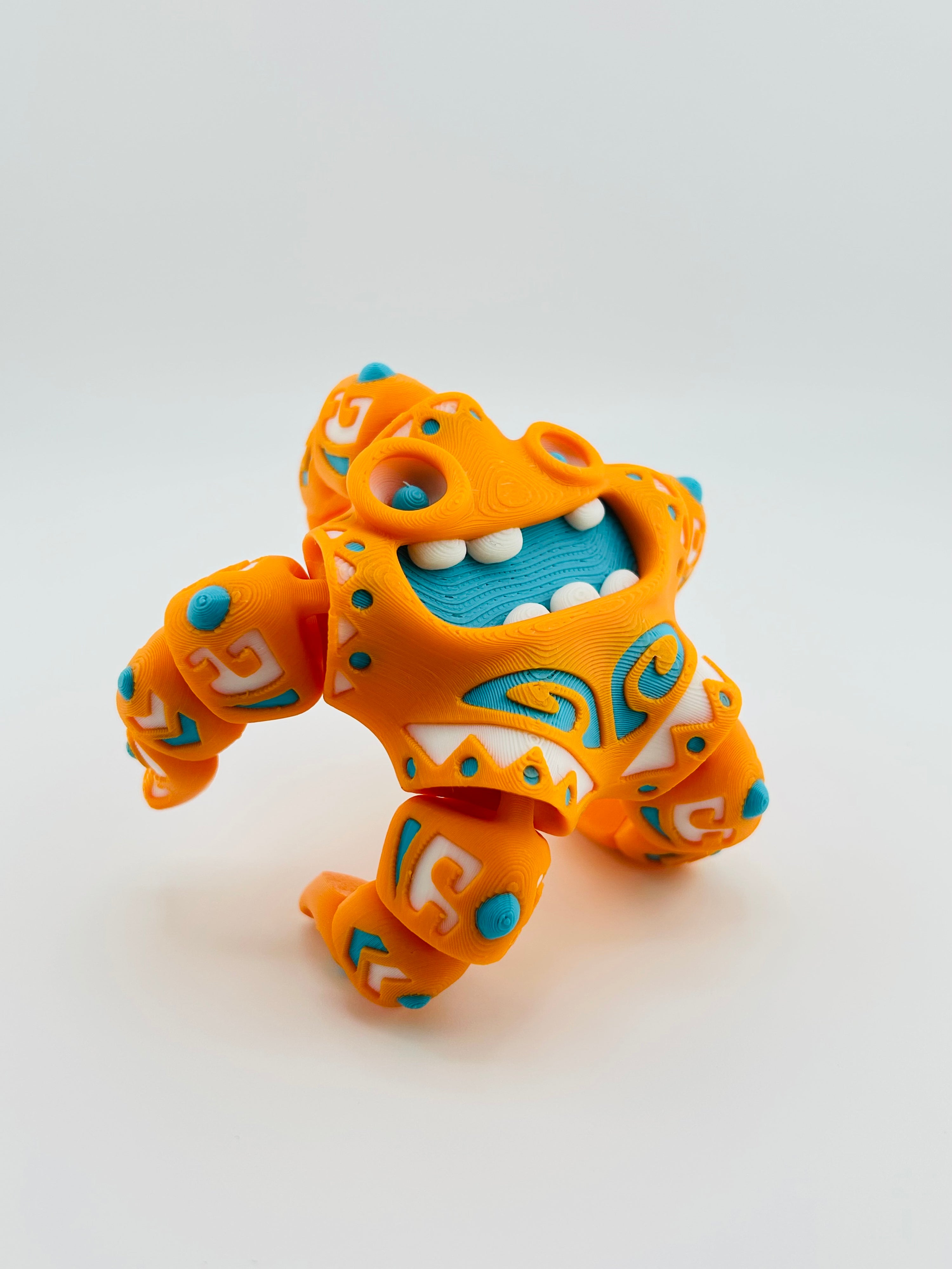 Tattooed Starfish Orange