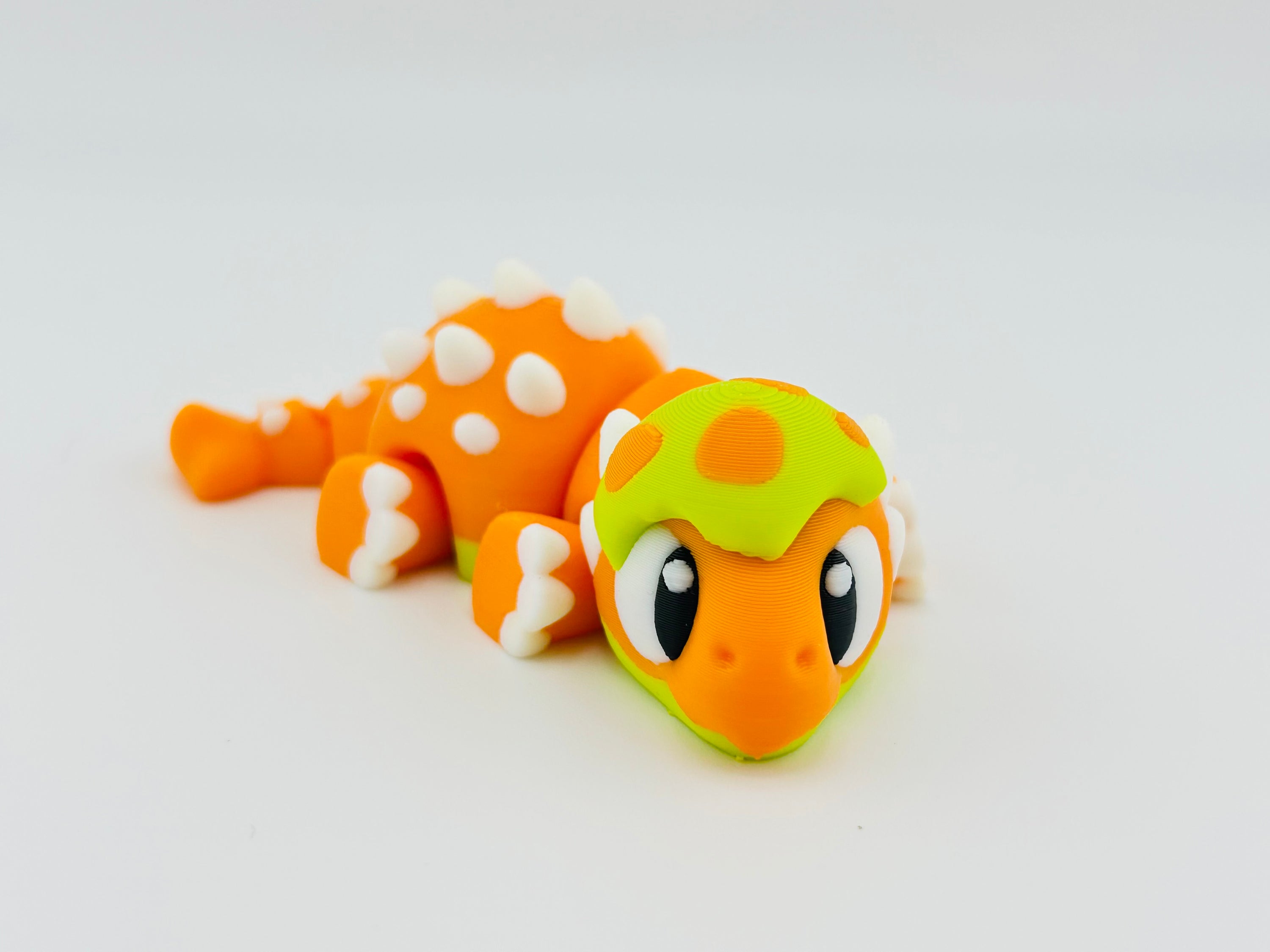 Baby Ankylosaurus Orange Green