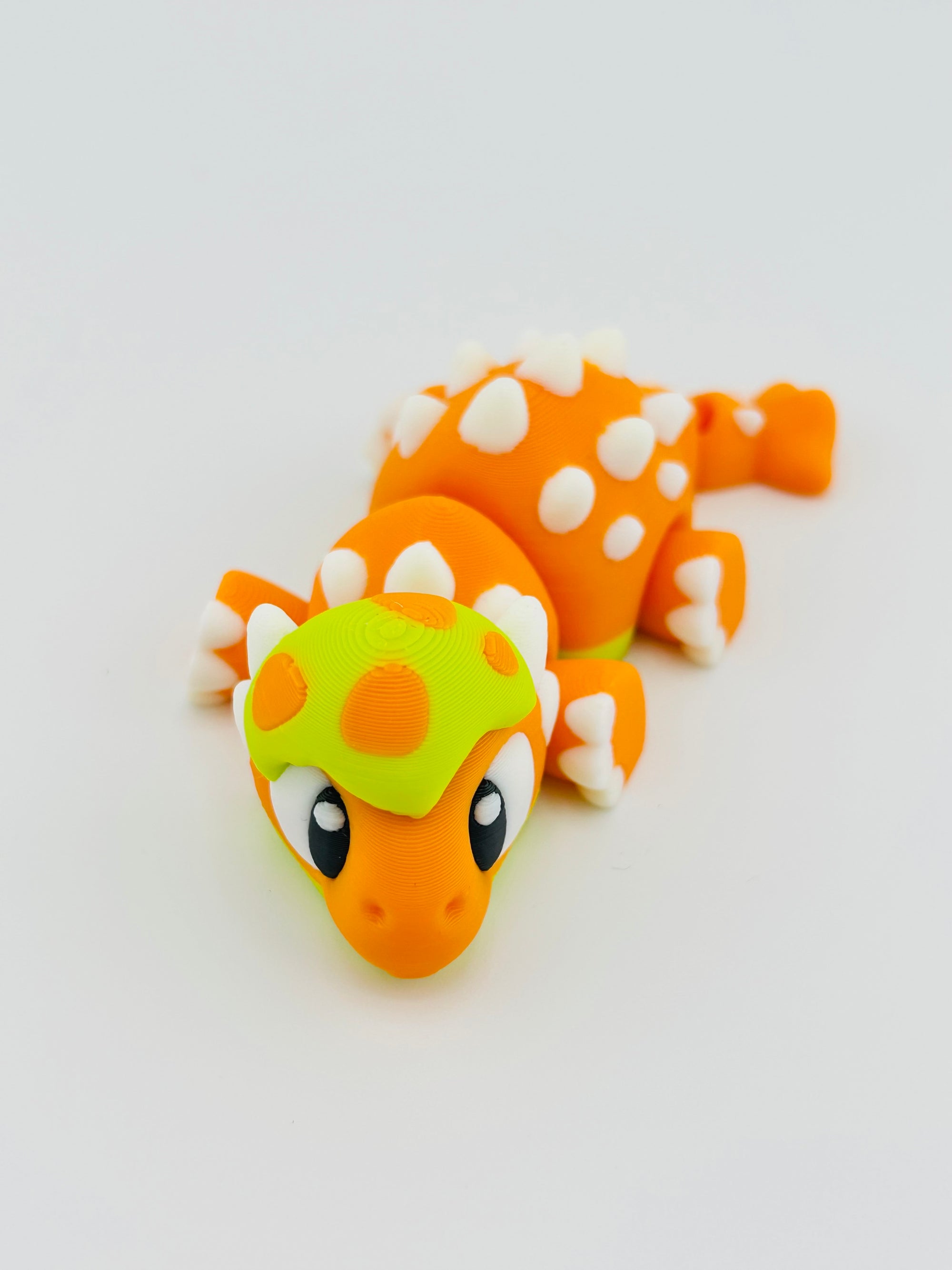 Baby Ankylosaurus Orange Green